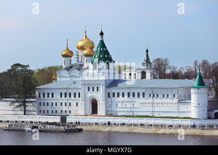 Blick auf ipatiev Kloster, Kostroma, Russland Stockfoto