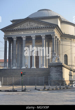 Kirche der Großen Mutter Gottes in Turin, Italien Stockfoto