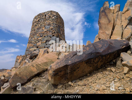 Alte osmanische Festung in Makkah al arfaa, Provinz, Jeddah, Saudi-Arabien Stockfoto