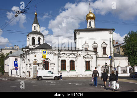 Kirche der Himmelfahrt der Jungfrau in Pechatniki, Moskau, Russland Stockfoto