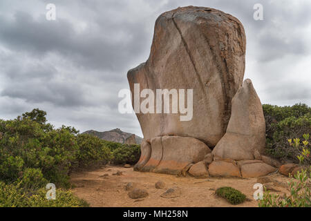 Spektakuläre Pfeifen Rock, einer der Höhepunkte im Cape Le Grand Nationalpark, Western Australia Stockfoto