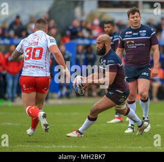 29. April 2018, Lightstream Stadion, Hull, England; Betfred Super League Rugby, Runde 13, Rumpf Kr v Leeds Rhinos; Jamie Jones-Buchanan von Leeds Rhinos Stockfoto