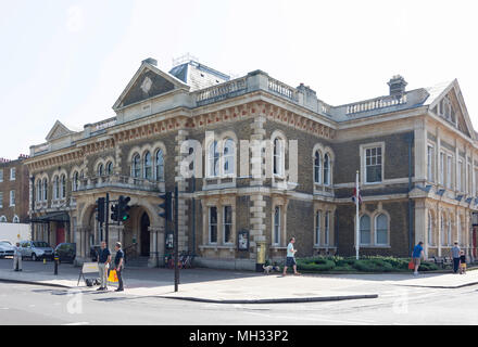 Chiswick Rathaus, Heathfield Terrace, Turnham Green, Chiswick, London Borough von Hounslow, Greater London, England, Vereinigtes Königreich Stockfoto