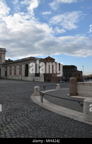 Die Archbasicilia von St. Giovanni in Laterano und die Pfarrei der SS. Salvatore Santi Giovanni Battista und Evangelista im Lateran in St. Johannes im Lateran Stockfoto