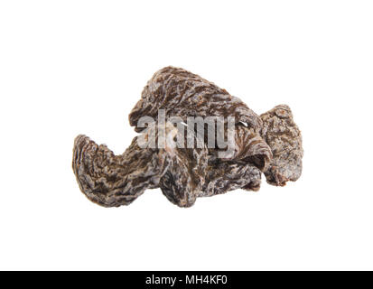 Getrocknet gesalzen Pfirsich (chinesische Pflaume, Japanische Aprikose) Auf dem Hintergrund Stockfoto