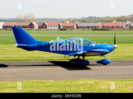 Tschechische SportCruiser bei Wellesbourne Airfield, Warwickshire, Großbritannien (G-HAYY) Stockfoto