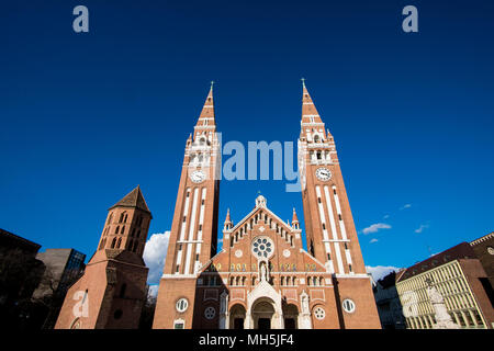 Votivkirche und Kathedrale Unserer Lieben Frau von Ungarn in Szeged Stockfoto