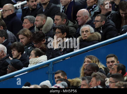 Vahid Halilhodzic, Akira Nishino, ÄMakoto Teguramori (JPN), 23. MÄRZ 2018 - Fußball: Internationales Freundschaftsspiel zwischen Frankreich 2-3 Kolumbien in Stade de France in Saint-Denis, Frankreich, Quelle: LBA/Alamy leben Nachrichten Stockfoto