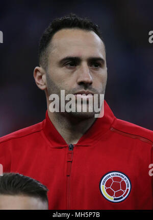 David Ospina (COL), 23. MÄRZ 2018 - Fußball: Internationales Freundschaftsspiel zwischen Frankreich 2-3 Kolumbien in Stade de France in Saint-Denis, Frankreich, Quelle: LBA/Alamy leben Nachrichten Stockfoto