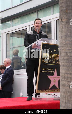 Hollywood, Ca. 30 Apr, 2018. NSYNC wird geehrt mit einem Stern auf dem Hollywood Walk of Fame in Hollywood, Kalifornien am 30. APRIL 2018. Credit: Faye Sadou/Medien Punch/Alamy leben Nachrichten Stockfoto