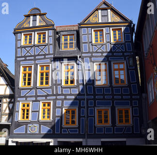 Das schiefe Haus, Altstadt, Idstein Stockfoto