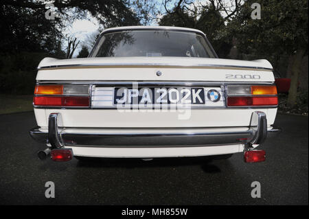 1972 BMW 2000 "Neue Klasse klassischen deutschen Limousine Stockfoto