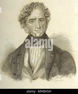 Juan Álvarez Mendizábal, geboren Juan Álvarez Méndez (1790-1853), spanischer Wirtschaftswissenschaftler und Politiker, der als Ministerpräsident von Spanien von 1835 - 1836. Stockfoto