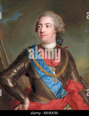 Fernando de Silva y Alvarez von Toledo, 12. Herzog von Alba und Herzog von huescar (1714-1776) Fernando de Silva Mendoza y Toledo, 12. Herzog von Alba, Grande von Spanien, spanischer Politiker und General. von Jean-Marc Nattier Stockfoto