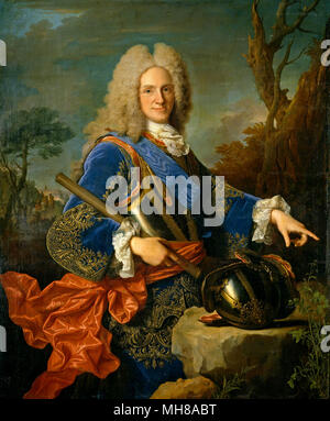 Philipp V. (1683-1746) König von Spanien. Porträt von Jean Ranc, 1723 Stockfoto