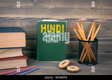 Hindi Sprache und Kultur Konzept Stockfoto