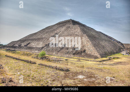 Teotihuacán Stockfoto