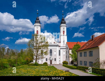 Kloster Irsee, Allgäu, Bayern, Deutschland, Europa Stockfoto