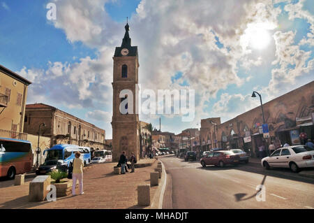Jaffa Clock Tower, Jaffa und Tel Aviv-Jaffa, Israel Stockfoto