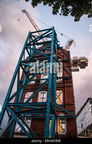 Gebäude Erhaltung London East End Stockfoto