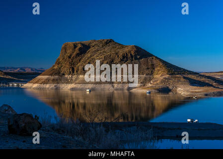 Elephant Butte Lake Stockfoto