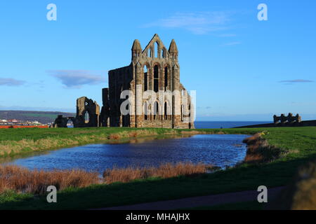 Whitby Abbey Stockfoto
