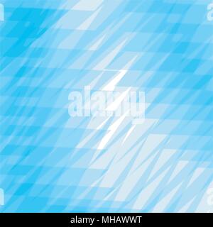 Blau aquarell Grafik Hand gezeichnet Hintergrund Muster, Aquarell Vector Illustration Stock Vektor