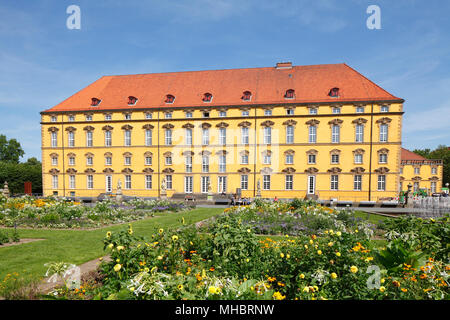 Die fürstlichen Bischofs Palast, Residenz der Universität Osnabrück, Niedersachsen, Deutschland Stockfoto