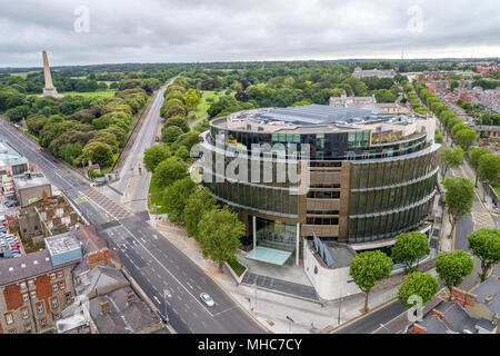 Gericht der Strafjustiz im Phoenix Park, Dublin, Irland. Stockfoto