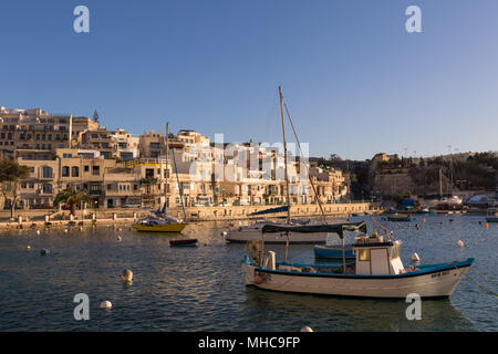 St Joseph Kirche Kalkara Creek Stockfoto