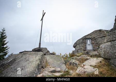 Nebelstein, Waldviertel, Niederösterreich im Herbst Stockfoto