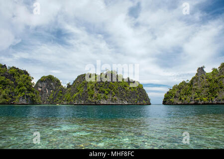 Raja Ampat Inseln Landschaft in Papua Indonesien Stockfoto