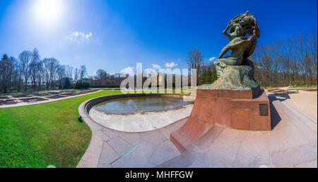 Chopin Denkmal in Lazienki Park in Warschau, Polen Stockfoto