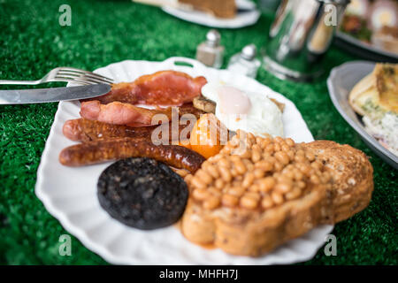Englisches Frühstück Stockfoto