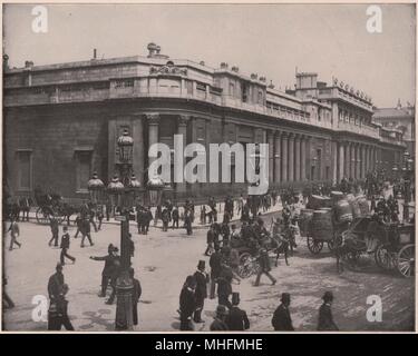 Die Bank of England, London Stockfoto