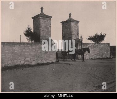 Das alte Stadttor, St. Augustine, Florida Stockfoto