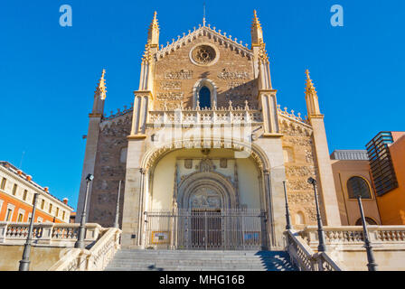 San Jerónimo el Real, Madrid, Spanien Stockfoto