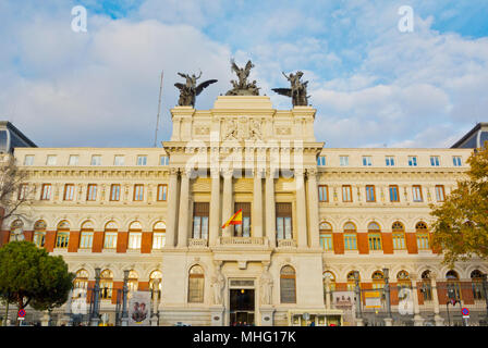 Ministerium für Landwirtschaft, Atocha, Madrid, Spanien Stockfoto