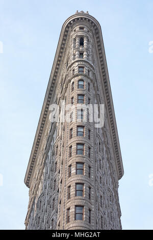 NEW YORK - USA - 11. Juni flatiron building 2015 HDR vertikale Ansicht "30 Stil Stockfoto