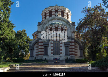St. George, der Eroberer Kapelle Mausoleum, Stadt Pleven, Bulgarien Stockfoto