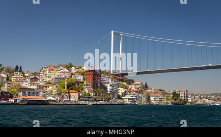 Gebäude in Bosporus Seite von Istanbul, Türkei Stockfoto