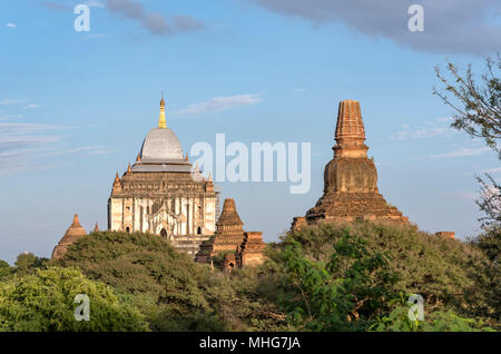 Thatbyinnyu Tempel, Bagan, Myanmar (Burma) Stockfoto