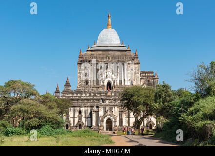 Thatbyinnyu Tempel, Bagan, Myanmar (Burma) Stockfoto