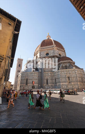 Gotische Kathedrale von Santa Maria Del Fiore. Florenz. Italien. Stockfoto
