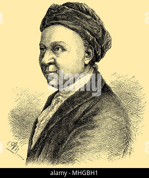 Johann Adam Hiller (* 25. Dezember 1728, d, 16. Juni 1804), Stockfoto