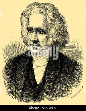 John Frederick William Herschel (7. März 1792 geboren, starb am 12. Mai 1871), Stockfoto