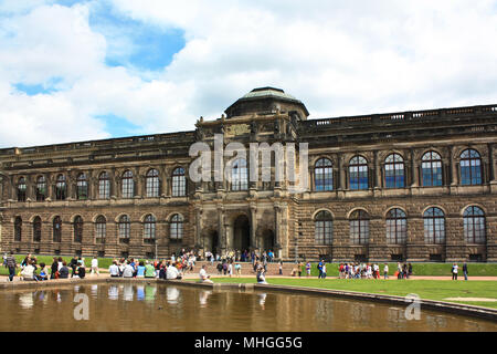 Zwingers in Dresden Stockfoto