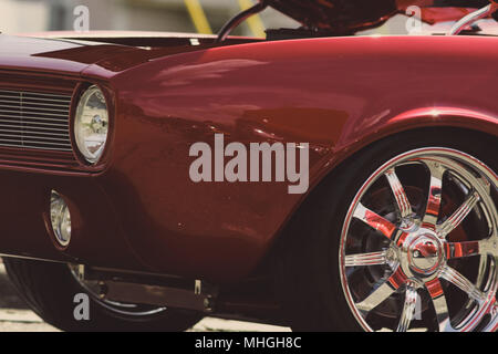 Amerikanische klassische Muscle Cars Stockfoto
