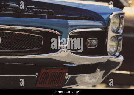 Amerikanische klassische Muscle Cars Stockfoto