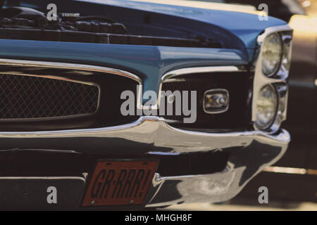 Amerikanische klassische Muscle Cars Stockfoto